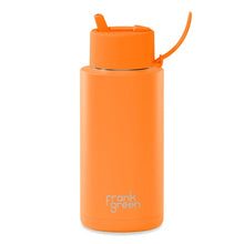 Load image into Gallery viewer, 34oz Bottle with Flip Straw Lid