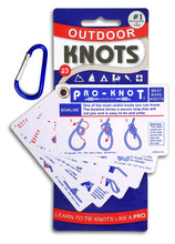Load image into Gallery viewer, Knot Tying Cards - Outdoor Knots