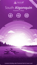 Load image into Gallery viewer, South Algonquin Paddling Map