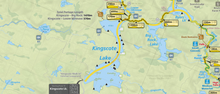 Load image into Gallery viewer, South Algonquin Paddling Map
