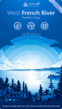 Load image into Gallery viewer, French River Paddling Map (2025)