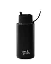 Load image into Gallery viewer, 34oz Bottle with Flip Straw Lid
