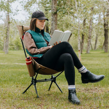 Load image into Gallery viewer, High Back Ultralight Folding Camping Chairs With Storage Pouches
