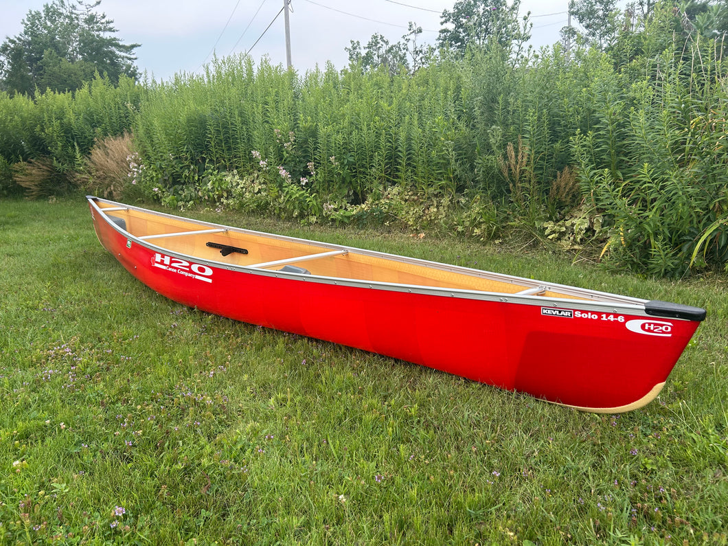 H2O Solo Pack 14' Canoe - KEVLAR