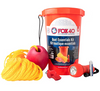 Waterproof Boat Essentials Kit with Marine Incandescent Flashlight Whistle Rope & Float