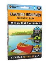 Load image into Gallery viewer, Kawartha Highlands Provincial Park Ontario - Park Map
