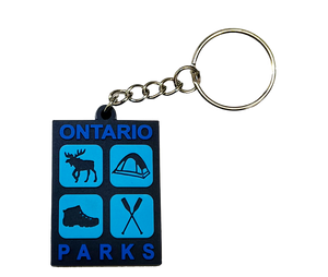Ontario Parks Icon Keychain