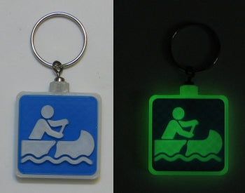 Canoeing - Kawartha Highlands Outdoor Keychains