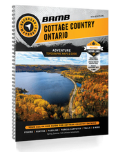 Load image into Gallery viewer, Cottage Country Ontario Backroad Mapbook
