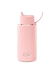 Load image into Gallery viewer, 34oz Bottle with Flip Straw Lid
