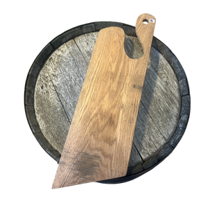 Handcrafted Wood Charcuterie Board with Handle