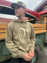 Load image into Gallery viewer, Portage Icon Hoodie Olive Green - Kawartha Highlands Provincial Park
