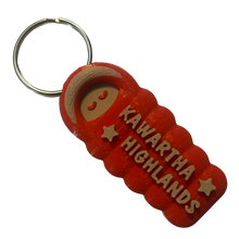 Load image into Gallery viewer, Sleeping Bag Kawartha Highlands Keychain
