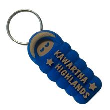 Load image into Gallery viewer, Sleeping Bag Kawartha Highlands Keychain
