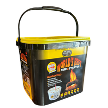 Load image into Gallery viewer, Qwick Wick Fire Starters [BUCKET OF 40]
