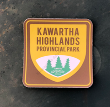 Load image into Gallery viewer, Kawartha Highlands Provincial Park Retro Sticker
