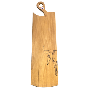 Cow Head Design Charcuterie Board