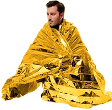 Load image into Gallery viewer, Emergency Blanket - XL Gold
