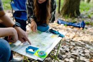 Hi-Viz Folding Map Compass