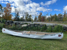 Load image into Gallery viewer, KH-07 – Damaged H2O Canadian Canoe 16'6" – Project Canoe
