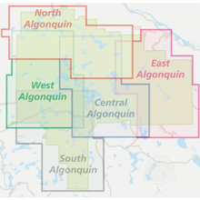 Load image into Gallery viewer, North Algonquin Paddling Map
