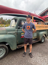 Load image into Gallery viewer, Kawartha Highlands Tent Icon T shirt Ontario Parks at Kawartha Adventure Store
