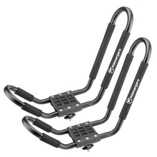 Load image into Gallery viewer, Kayak and Canoe Roof Rack J-Bar Style Carrier
