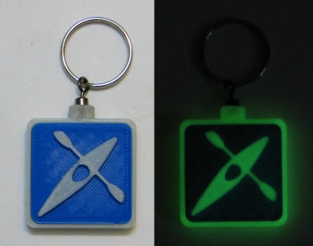 Kayaking - Kawartha Highlands Outdoor Keychains