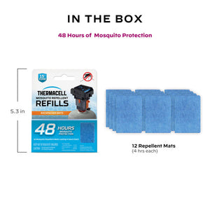 Thermacell Backpacker Mosquito Repellent Refills - 48 Hours