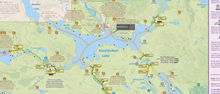 Load image into Gallery viewer, North Algonquin Paddling Map
