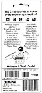 Knot Tying Cards - Outdoor Knots
