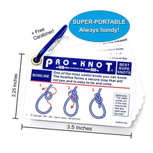Load image into Gallery viewer, Knot Tying Cards - Outdoor Knots

