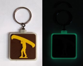 Retro Portage - Kawartha Highlands Outdoor Keychains