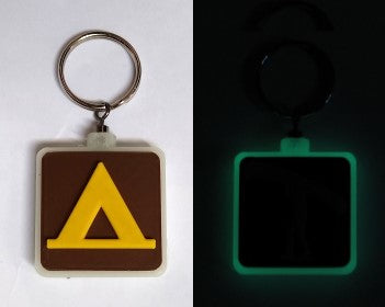 Retro Tent - Kawartha Highlands Outdoor Keychains
