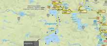 Load image into Gallery viewer, South Algonquin Paddling Map
