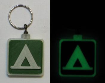 Tent - Kawartha Highlands Outdoor Keychains