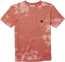Load image into Gallery viewer, Capsized Bleach Wash Tee - Plumeria
