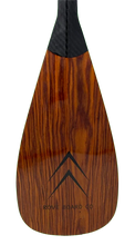 Load image into Gallery viewer, Woodgrain Carbon Fibre SUP Paddle

