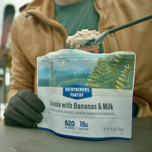 Granola with Bananas, Milk & Almonds (EXPIRATION 01/26)