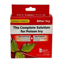 Load image into Gallery viewer, After Ivy Wipes for Poison Ivy, Oak and Sumac, 16-pk
