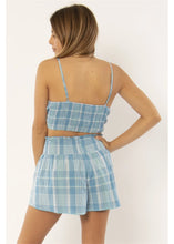 Load image into Gallery viewer, Mazie Woven Tank - Baja Blue
