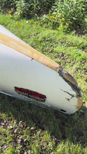 Load and play video in Gallery viewer, KH-07 – Damaged H2O Canadian Canoe 16'6" – Project Canoe
