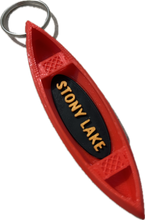Load image into Gallery viewer, Stony Lake Canoe Keychain

