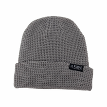 Load image into Gallery viewer, Light Grey Waffle Toque
