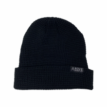 Load image into Gallery viewer, Black Waffle Toque
